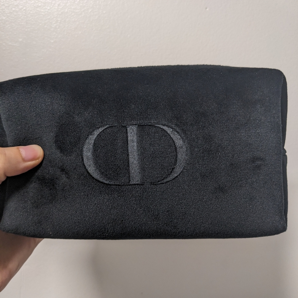Dior cosmetics pouch